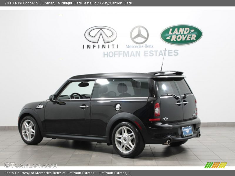 Midnight Black Metallic / Grey/Carbon Black 2010 Mini Cooper S Clubman