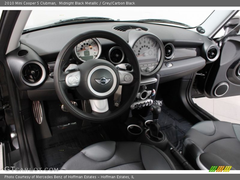 Midnight Black Metallic / Grey/Carbon Black 2010 Mini Cooper S Clubman