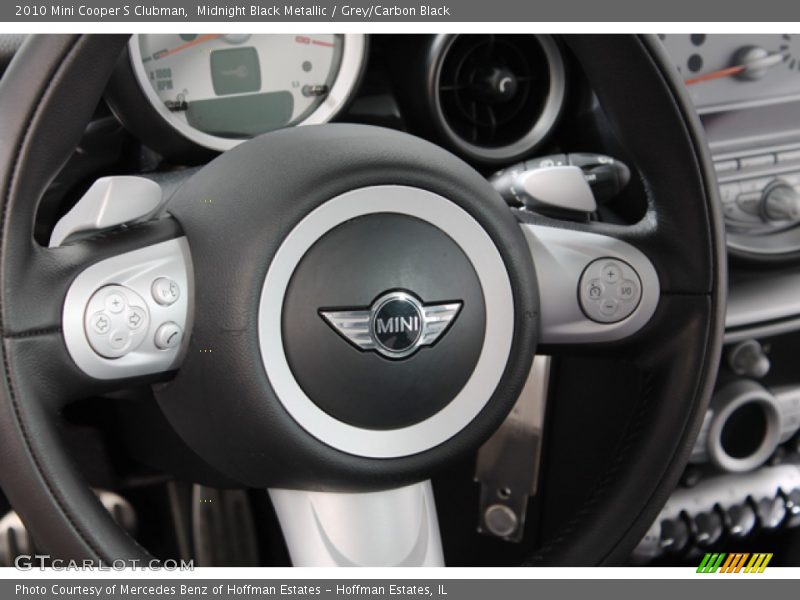 Midnight Black Metallic / Grey/Carbon Black 2010 Mini Cooper S Clubman