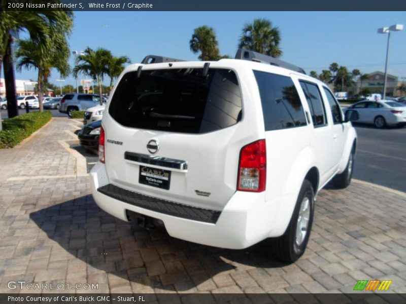 White Frost / Graphite 2009 Nissan Pathfinder S