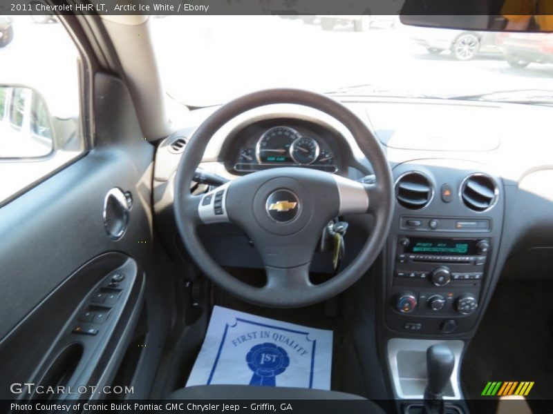 Arctic Ice White / Ebony 2011 Chevrolet HHR LT