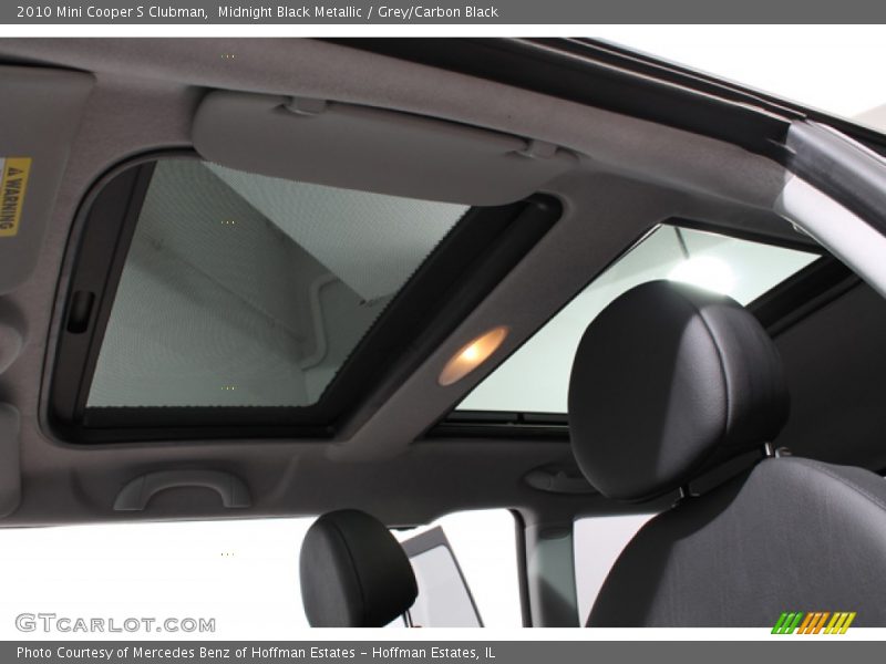 Midnight Black Metallic / Grey/Carbon Black 2010 Mini Cooper S Clubman