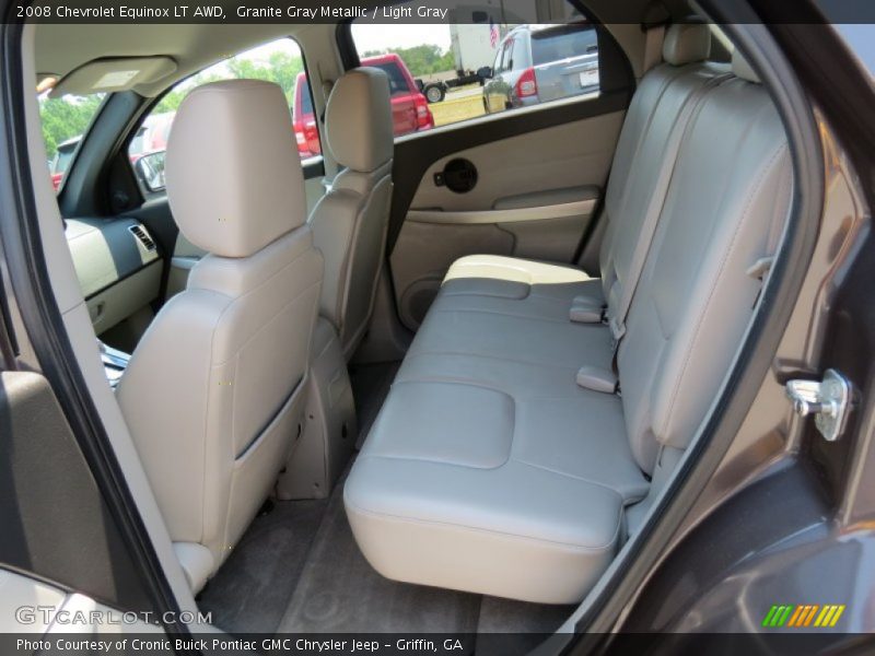 Granite Gray Metallic / Light Gray 2008 Chevrolet Equinox LT AWD