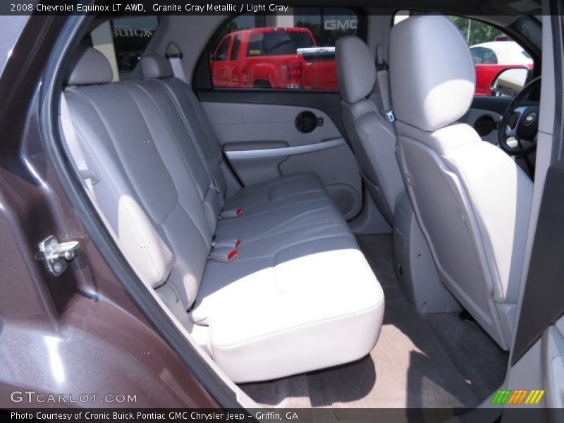 Granite Gray Metallic / Light Gray 2008 Chevrolet Equinox LT AWD