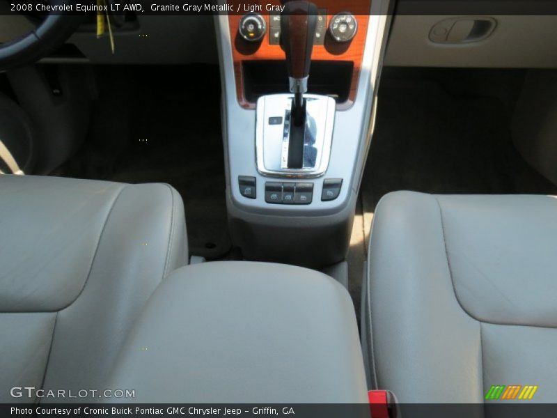 Granite Gray Metallic / Light Gray 2008 Chevrolet Equinox LT AWD