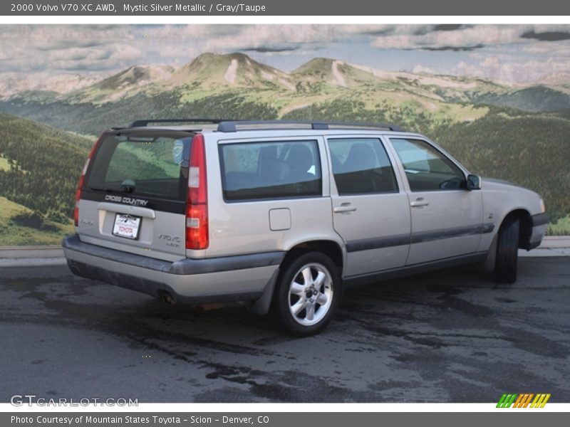Mystic Silver Metallic / Gray/Taupe 2000 Volvo V70 XC AWD