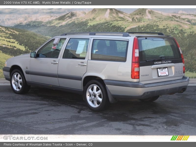 Mystic Silver Metallic / Gray/Taupe 2000 Volvo V70 XC AWD