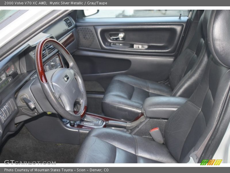 Mystic Silver Metallic / Gray/Taupe 2000 Volvo V70 XC AWD