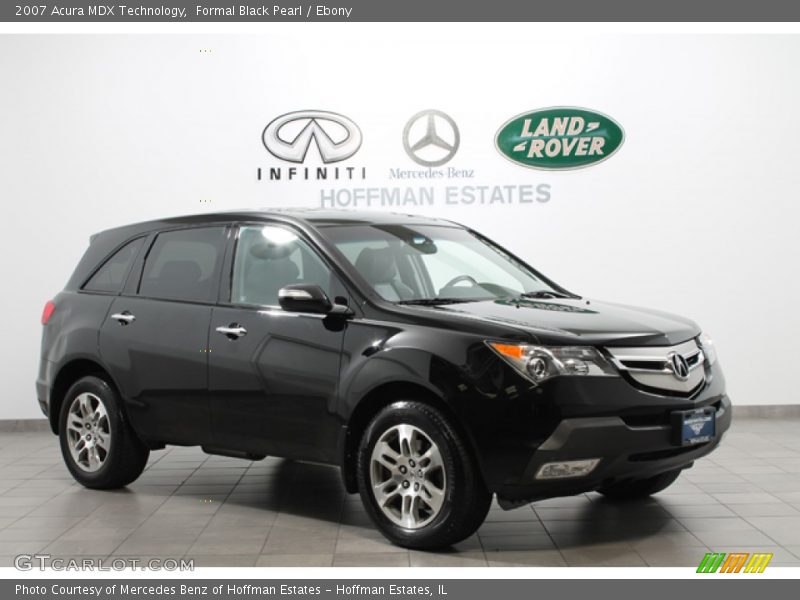Formal Black Pearl / Ebony 2007 Acura MDX Technology