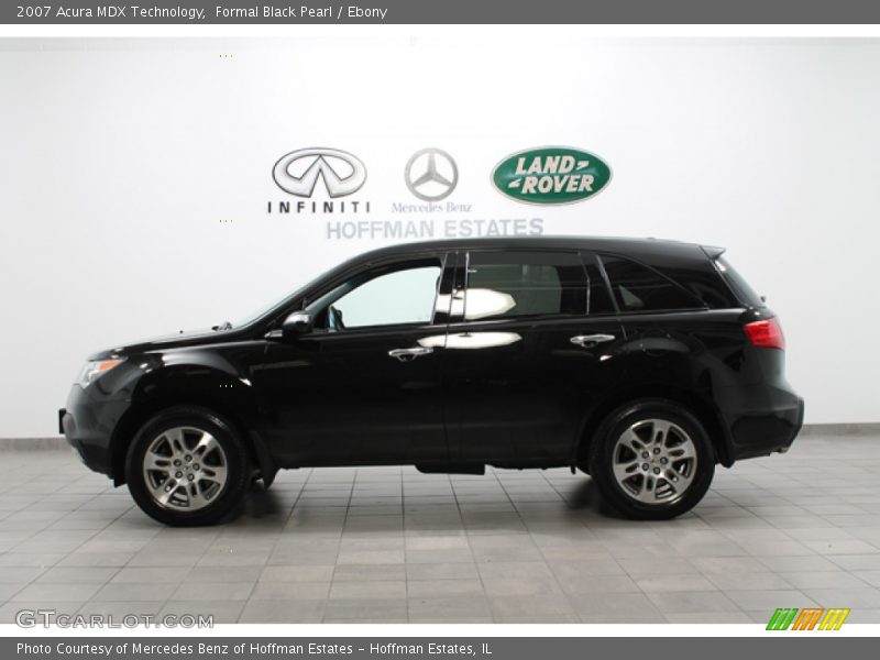 Formal Black Pearl / Ebony 2007 Acura MDX Technology