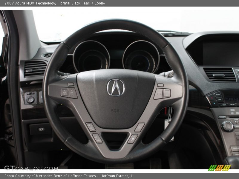 Formal Black Pearl / Ebony 2007 Acura MDX Technology
