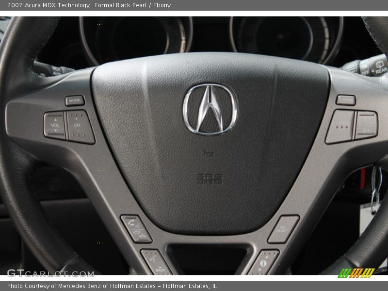 Formal Black Pearl / Ebony 2007 Acura MDX Technology