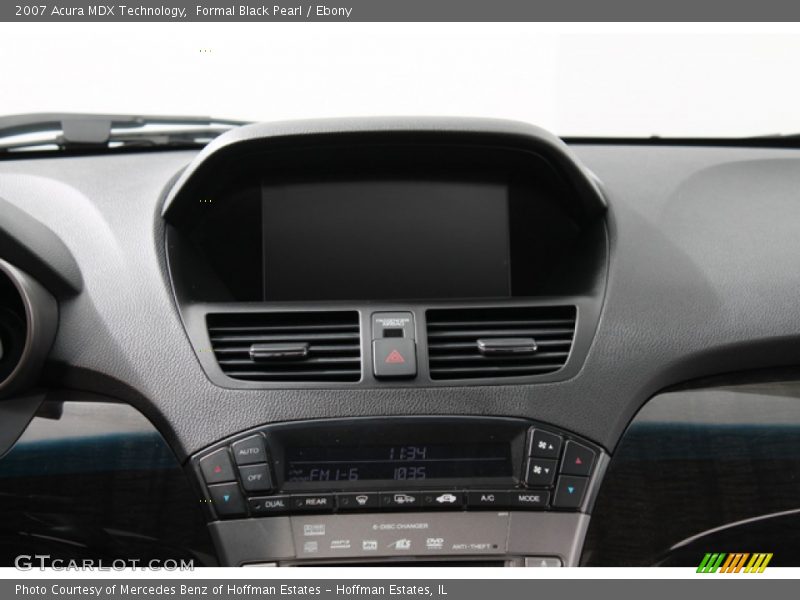 Formal Black Pearl / Ebony 2007 Acura MDX Technology