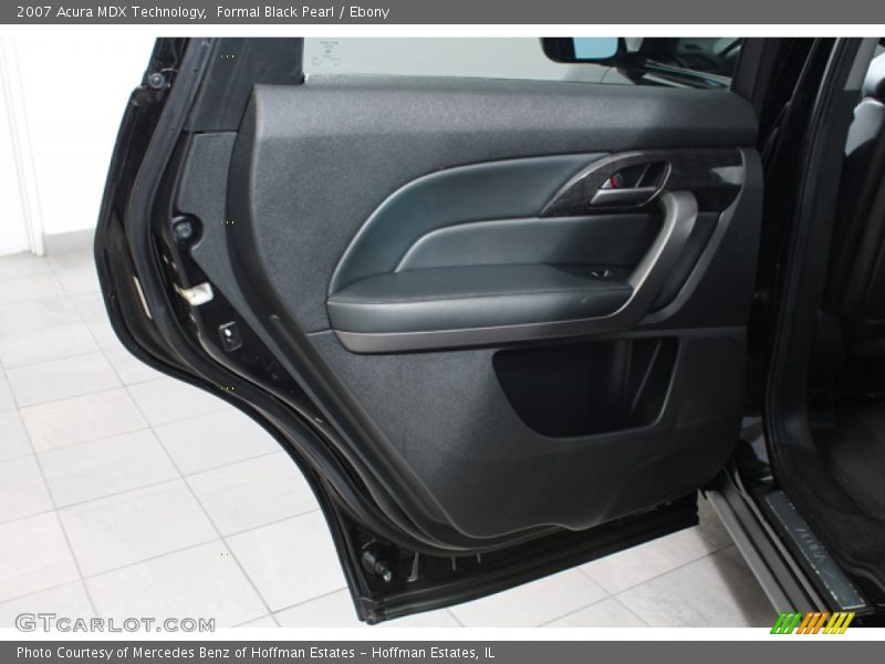 Formal Black Pearl / Ebony 2007 Acura MDX Technology