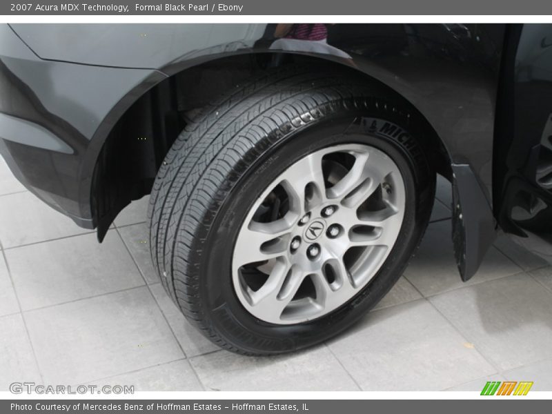 Formal Black Pearl / Ebony 2007 Acura MDX Technology