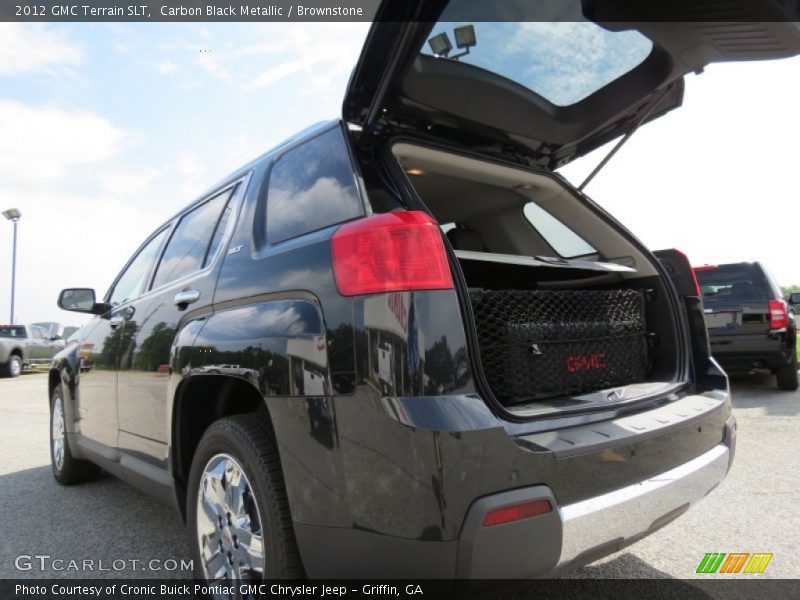 Carbon Black Metallic / Brownstone 2012 GMC Terrain SLT