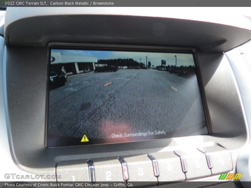 Carbon Black Metallic / Brownstone 2012 GMC Terrain SLT