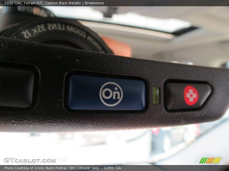 Carbon Black Metallic / Brownstone 2012 GMC Terrain SLT