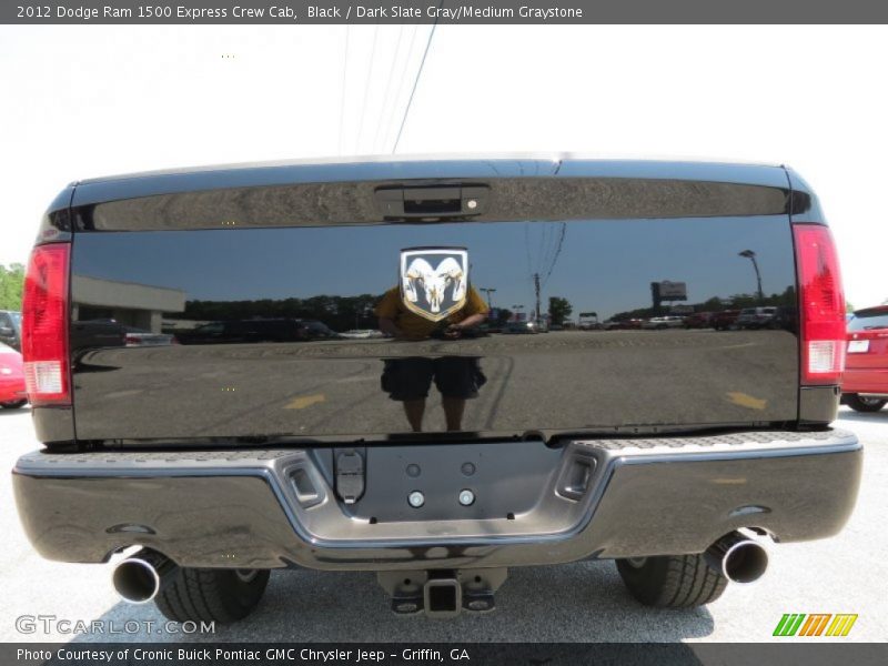 Black / Dark Slate Gray/Medium Graystone 2012 Dodge Ram 1500 Express Crew Cab
