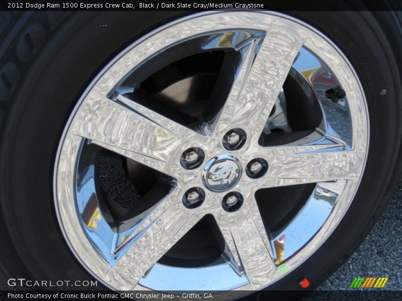 Black / Dark Slate Gray/Medium Graystone 2012 Dodge Ram 1500 Express Crew Cab