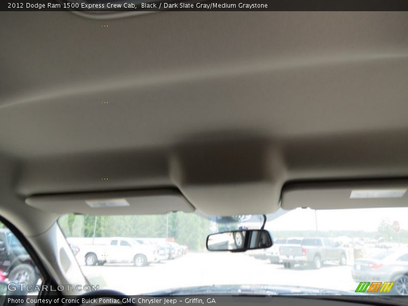 Black / Dark Slate Gray/Medium Graystone 2012 Dodge Ram 1500 Express Crew Cab