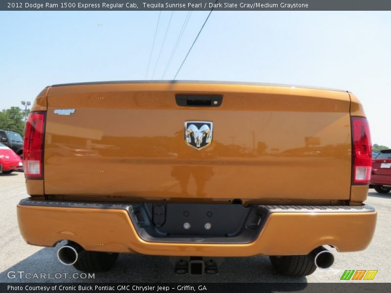 Tequila Sunrise Pearl / Dark Slate Gray/Medium Graystone 2012 Dodge Ram 1500 Express Regular Cab