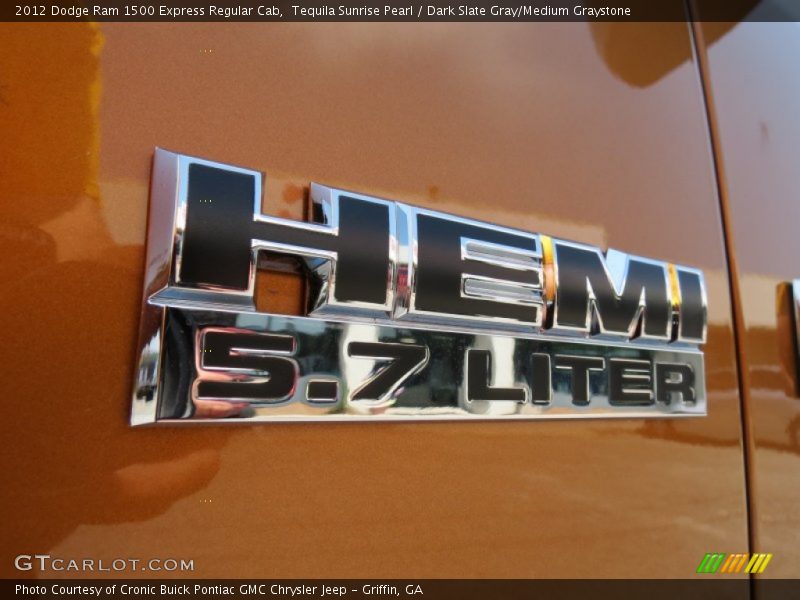 HEMI 5.7 Liter - 2012 Dodge Ram 1500 Express Regular Cab