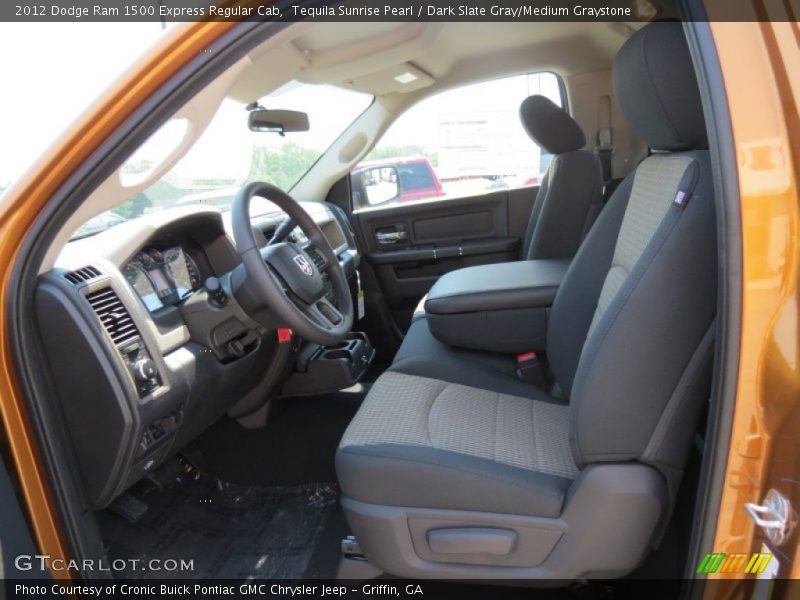 Tequila Sunrise Pearl / Dark Slate Gray/Medium Graystone 2012 Dodge Ram 1500 Express Regular Cab