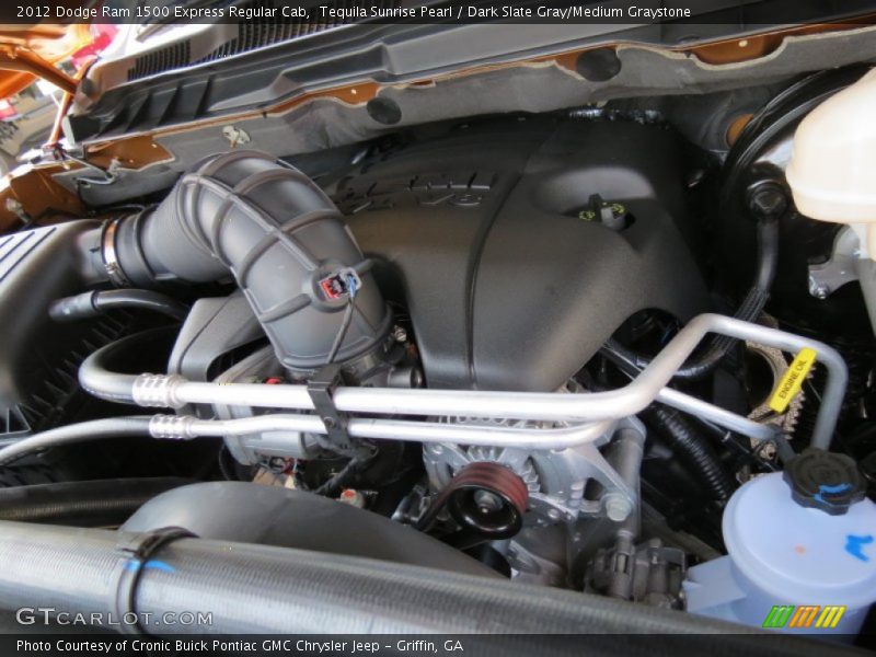 Tequila Sunrise Pearl / Dark Slate Gray/Medium Graystone 2012 Dodge Ram 1500 Express Regular Cab