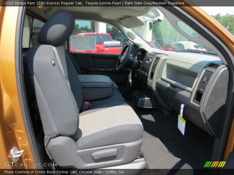 Tequila Sunrise Pearl / Dark Slate Gray/Medium Graystone 2012 Dodge Ram 1500 Express Regular Cab