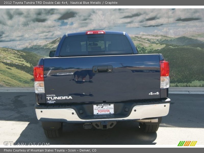 Nautical Blue Metallic / Graphite 2012 Toyota Tundra TRD Double Cab 4x4