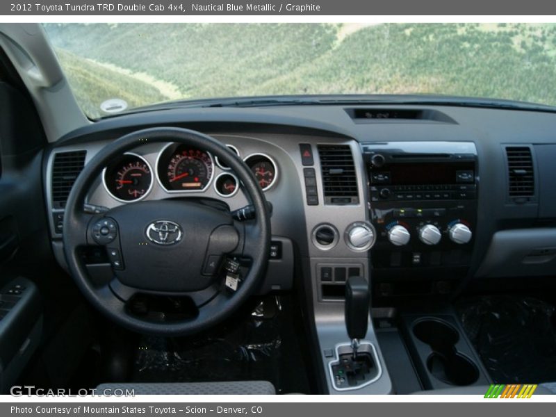 Nautical Blue Metallic / Graphite 2012 Toyota Tundra TRD Double Cab 4x4