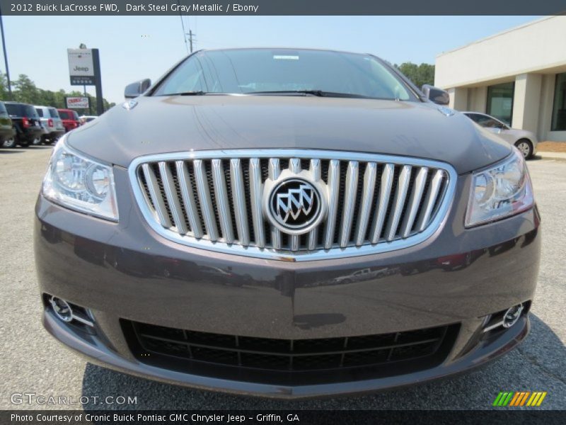 Dark Steel Gray Metallic / Ebony 2012 Buick LaCrosse FWD