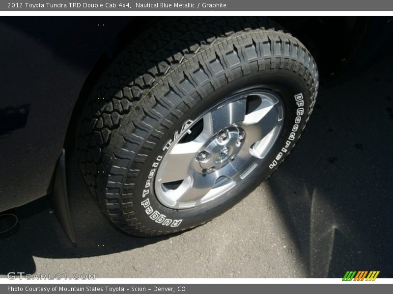 Nautical Blue Metallic / Graphite 2012 Toyota Tundra TRD Double Cab 4x4