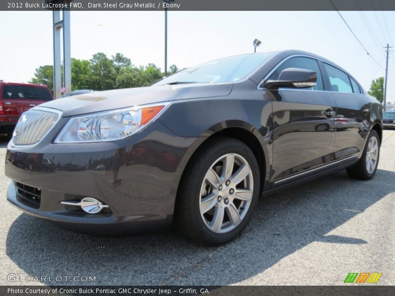 Dark Steel Gray Metallic / Ebony 2012 Buick LaCrosse FWD