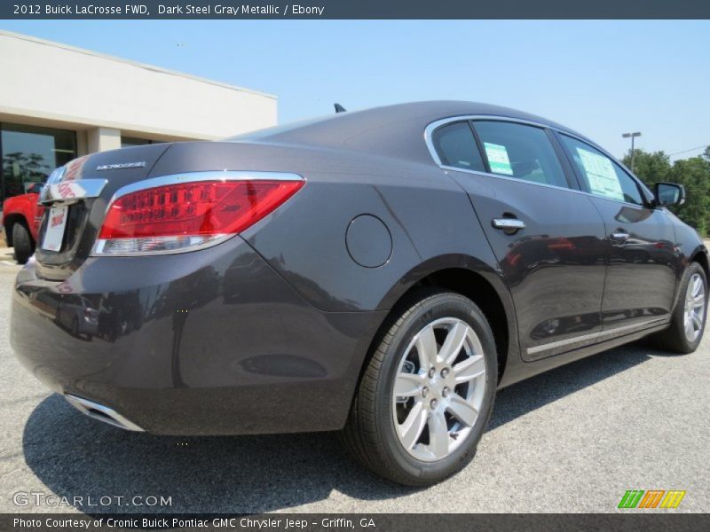 Dark Steel Gray Metallic / Ebony 2012 Buick LaCrosse FWD