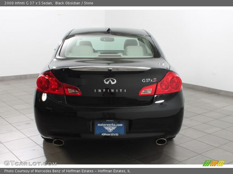 Black Obsidian / Stone 2009 Infiniti G 37 x S Sedan