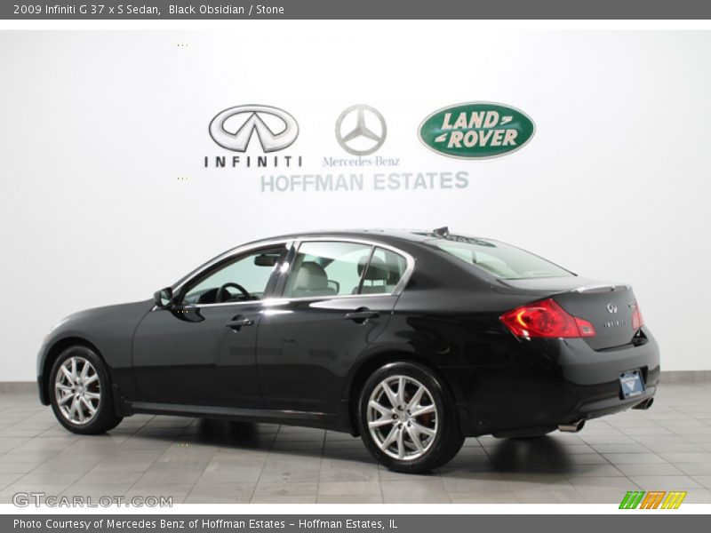 Black Obsidian / Stone 2009 Infiniti G 37 x S Sedan