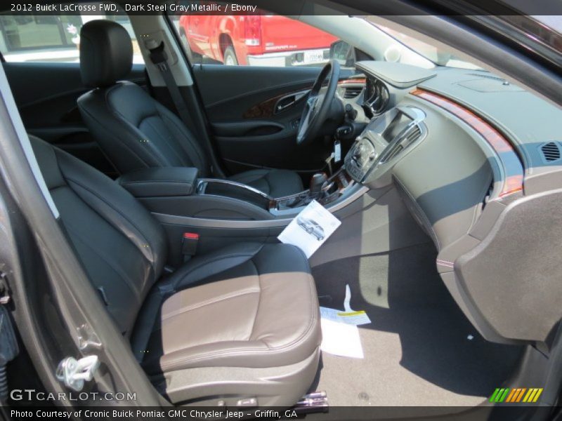 Dark Steel Gray Metallic / Ebony 2012 Buick LaCrosse FWD