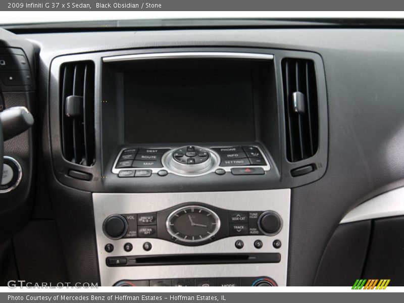 Black Obsidian / Stone 2009 Infiniti G 37 x S Sedan