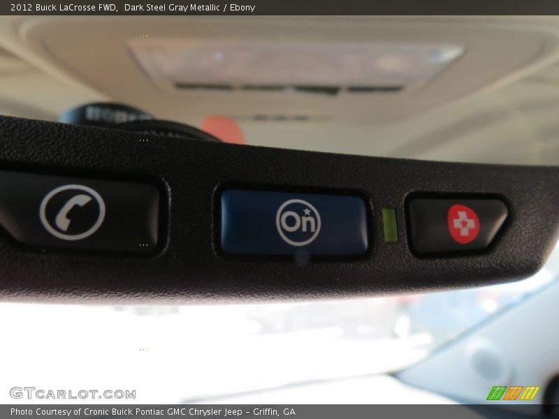 Dark Steel Gray Metallic / Ebony 2012 Buick LaCrosse FWD