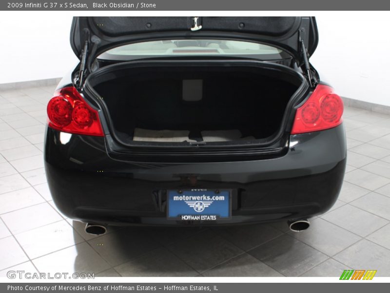 Black Obsidian / Stone 2009 Infiniti G 37 x S Sedan