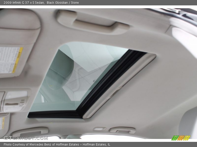 Black Obsidian / Stone 2009 Infiniti G 37 x S Sedan