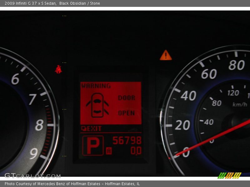 Black Obsidian / Stone 2009 Infiniti G 37 x S Sedan