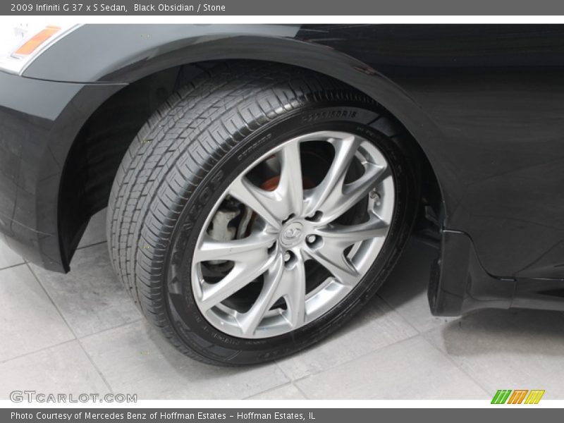 Black Obsidian / Stone 2009 Infiniti G 37 x S Sedan