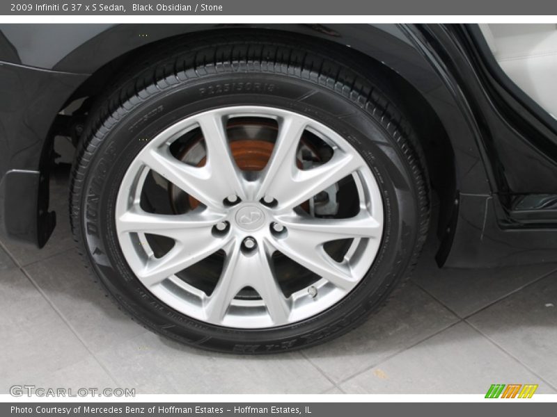 Black Obsidian / Stone 2009 Infiniti G 37 x S Sedan