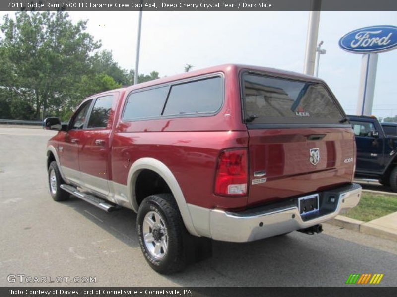 Deep Cherry Crystal Pearl / Dark Slate 2011 Dodge Ram 2500 HD Laramie Crew Cab 4x4