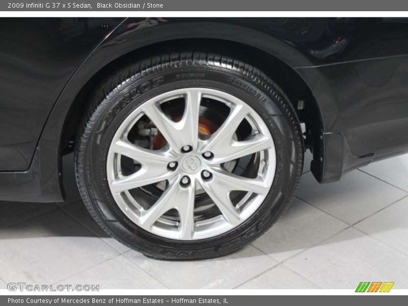 Black Obsidian / Stone 2009 Infiniti G 37 x S Sedan