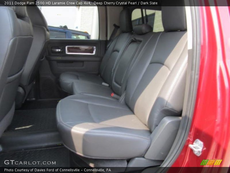 Deep Cherry Crystal Pearl / Dark Slate 2011 Dodge Ram 2500 HD Laramie Crew Cab 4x4