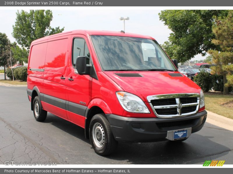 Front 3/4 View of 2008 Sprinter Van 2500 Cargo